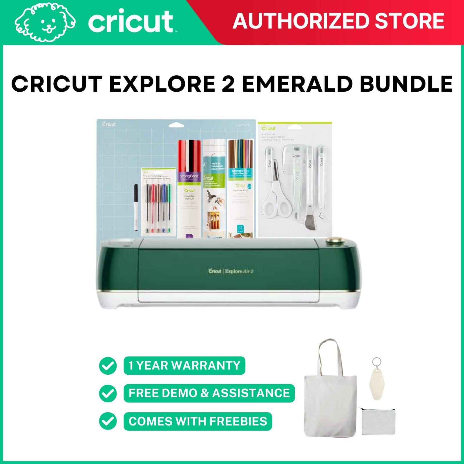 Provo hotsell Craft Cricut Explore Air 2, Emerald